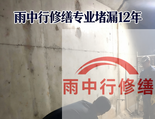 淮北某商场电梯井堵漏案例